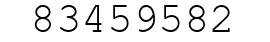 Number 83459582.