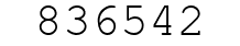 Number 836542.