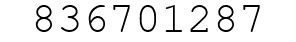 Number 836701287.