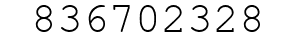 Number 836702328.