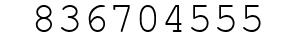 Number 836704555.