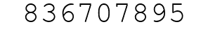 Number 836707895.