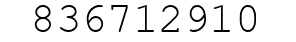 Number 836712910.