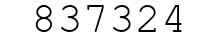 Number 837324.