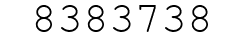 Number 8383738.