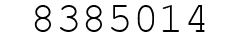 Number 8385014.