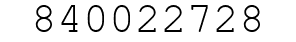 Number 840022728.