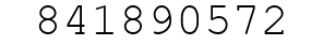 Number 841890572.