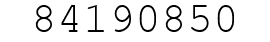 Number 84190850.