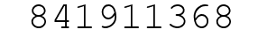 Number 841911368.