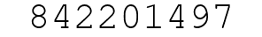 Number 842201497.