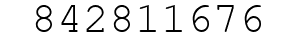 Number 842811676.