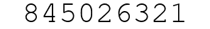 Number 845026321.