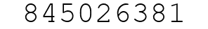 Number 845026381.