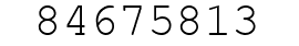 Number 84675813.