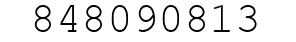 Number 848090813.