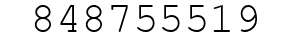 Number 848755519.