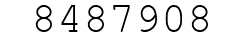 Number 8487908.