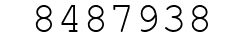Number 8487938.