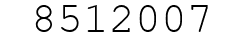 Number 8512007.