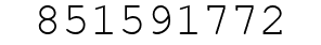 Number 851591772.