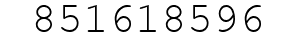 Number 851618596.