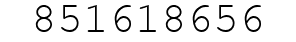 Number 851618656.