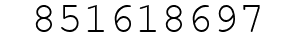 Number 851618697.
