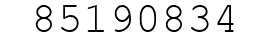 Number 85190834.