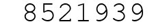 Number 8521939.