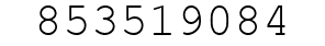Number 853519084.