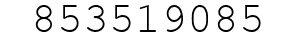 Number 853519085.