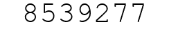 Number 8539277.