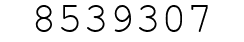Number 8539307.