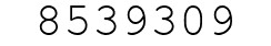 Number 8539309.