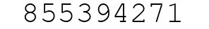 Number 855394271.