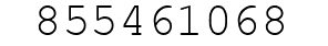 Number 855461068.