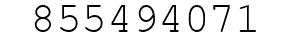 Number 855494071.