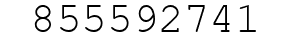 Number 855592741.