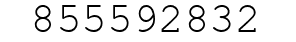 Number 855592832.