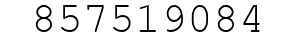 Number 857519084.