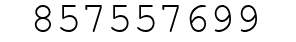 Number 857557699.