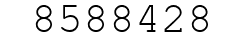 Number 8588428.