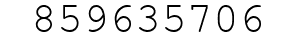 Number 859635706.