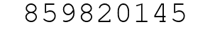 Number 859820145.