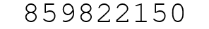 Number 859822150.