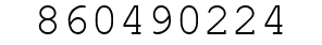 Number 860490224.