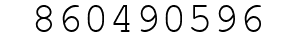 Number 860490596.