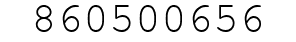 Number 860500656.