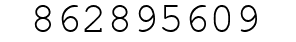 Number 862895609.